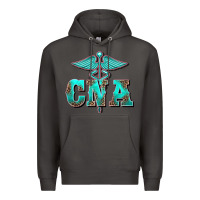 Smoke western nurse certified nurse assistant medilcal symbol Premium Hoodie - BarkalooDesign