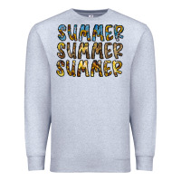 Heather Grey summer summer Premium Sweatshirt - CowhideDigitalArt