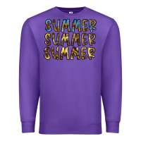 Purple summer summer Premium Sweatshirt - CowhideDigitalArt