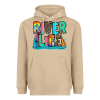 Mushroom river life kayaking Heavyweight Hoodie - Zillion Design Studio