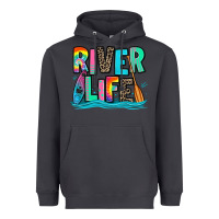 Smoke river life kayaking Heavyweight Hoodie - Zillion Design Studio