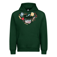 Forest Green teacher Urban Hoodie - MaliasSmallBusiness