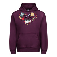 Mauve Wine teacher Urban Hoodie - MaliasSmallBusiness