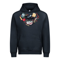 Navy teacher Urban Hoodie - MaliasSmallBusiness