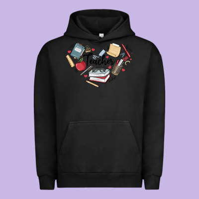 Teacher Urban Hoodie Designed By Maliassmallbusiness
