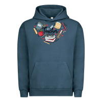 Pigment Midnight Navy teacher Urban Hoodie - MaliasSmallBusiness