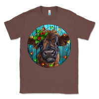 Chestnut Calf Christmas Classic Tee - RanaPortraitStore