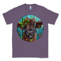 Lavender Calf Christmas Classic Tee - RanaPortraitStore