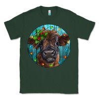 Sports Green Calf Christmas Classic Tee - RanaPortraitStore
