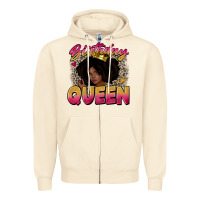 Sandshell birthday queen Zipper Hoodie - Zillion Design Studio