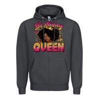 Smoke birthday queen Zipper Hoodie - Zillion Design Studio