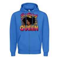 True Royal birthday queen Zipper Hoodie - Zillion Design Studio
