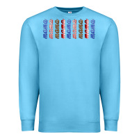 Ocean Blue american mama libbey glass Premium Sweatshirt - HRA Design Shop