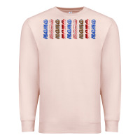 Pale Pink american mama libbey glass Premium Sweatshirt - HRA Design Shop