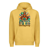 Antique Gold my first thanksgiving turkey Premium Hoodie - Jasminsmagicworld