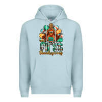 Blue Mist my first thanksgiving turkey Premium Hoodie - Jasminsmagicworld
