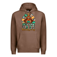 Chestnut my first thanksgiving turkey Premium Hoodie - Jasminsmagicworld