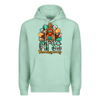 Seafoam my first thanksgiving turkey Premium Hoodie - Jasminsmagicworld