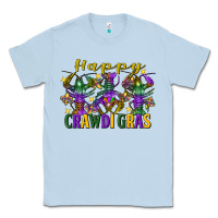 Dusty Blue happy crawdi gras mardi gras crawfish Classic Tee - FaDigitalArtStudio