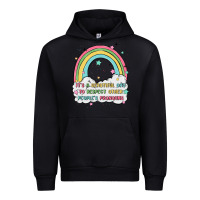 Black beautiful day to respect pronouns Urban Hoodie - MaliasSmallBusiness