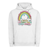 Pigment Lunar Rock beautiful day to respect pronouns Urban Hoodie - MaliasSmallBusiness