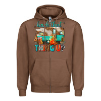 Chestnut back that thing up Zipper Hoodie - texasbilliewilder