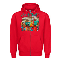 Red back that thing up Zipper Hoodie - texasbilliewilder