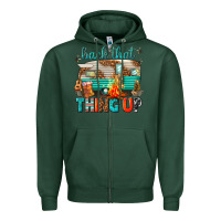 Sports Green back that thing up Zipper Hoodie - texasbilliewilder