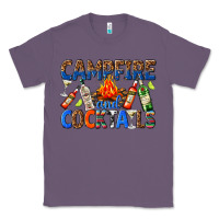 Lavender campfire and cocktails Classic Tee - texasbilliewilder