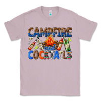 Lilac campfire and cocktails Classic Tee - texasbilliewilder