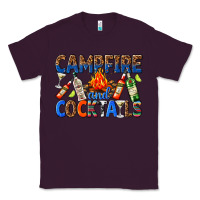 Plum campfire and cocktails Classic Tee - texasbilliewilder