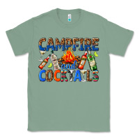 Sage campfire and cocktails Classic Tee - texasbilliewilder