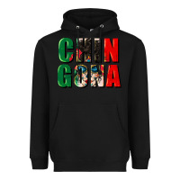 Black chingona Heavyweight Hoodie - CTS Tumbler Store