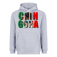 Heather Grey chingona Heavyweight Hoodie - CTS Tumbler Store