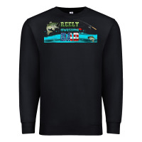 Black reely awesome dad  libbey glass Premium Sweatshirt - HRA Design Shop