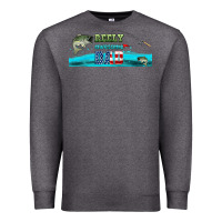 Charcoal Heather reely awesome dad  libbey glass Premium Sweatshirt - HRA Design Shop