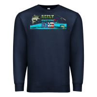 Navy reely awesome dad  libbey glass Premium Sweatshirt - HRA Design Shop