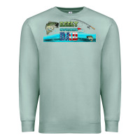 Seafoam reely awesome dad  libbey glass Premium Sweatshirt - HRA Design Shop