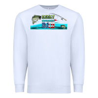 White reely awesome dad  libbey glass Premium Sweatshirt - HRA Design Shop