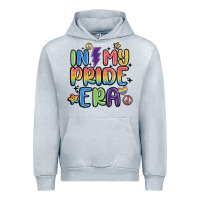 Heather Grey in my pride era Urban Hoodie - MaliasSmallBusiness