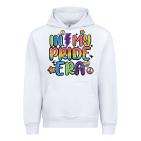 White in my pride era Urban Hoodie - MaliasSmallBusiness