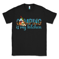Black camping is my kitchen with wine Classic Tee - texasbilliewilder