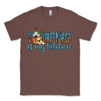 Chestnut camping is my kitchen with wine Classic Tee - texasbilliewilder