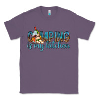 Lavender camping is my kitchen with wine Classic Tee - texasbilliewilder
