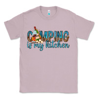 Lilac camping is my kitchen with wine Classic Tee - texasbilliewilder