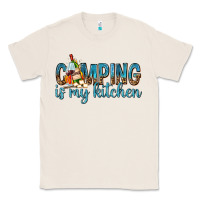 Natural camping is my kitchen with wine Classic Tee - texasbilliewilder