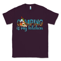 Plum camping is my kitchen with wine Classic Tee - texasbilliewilder