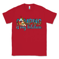 Red camping is my kitchen with wine Classic Tee - texasbilliewilder