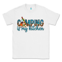 White camping is my kitchen with wine Classic Tee - texasbilliewilder