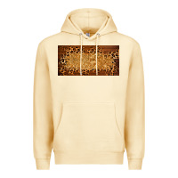 Pina Colada wooden leopard glitter  license plate template Premium Hoodie - BarkalooDesign